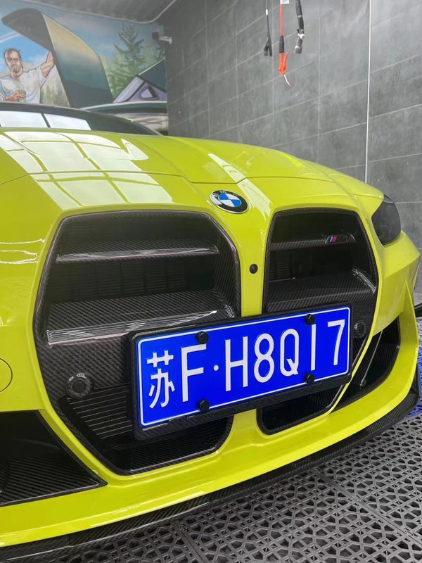Dry carbon V design grille for G82 M4 G80 M3