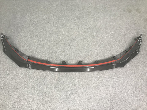 Dry carbon fiber V style front lip For G82 M4 G80 M3