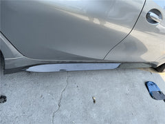 G80 M3 OEM dry carbon fiber side skirts