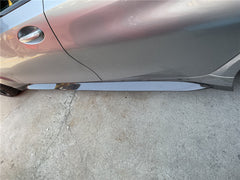 G80 M3 OEM dry carbon fiber side skirts