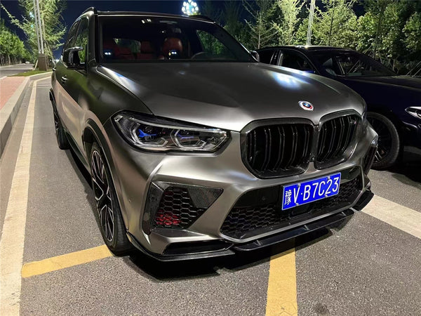 ST dry carbon front lip for F95 X5M
