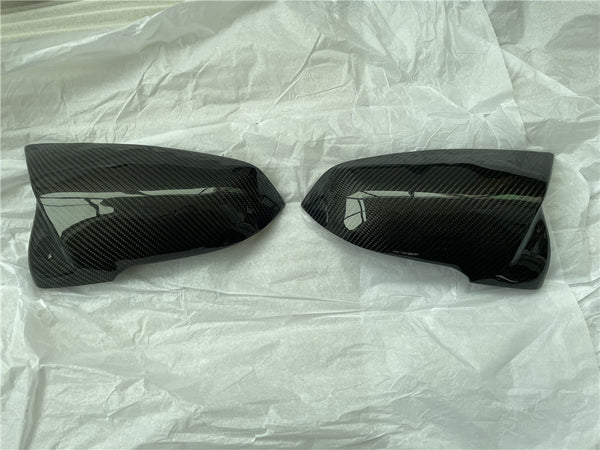 carbon fiber Rear View M Look Mirror Covers Caps for BMW F39 F48 F49 F52 G29 F40 Supra F44