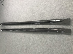 G80 M3 OEM dry carbon fiber side skirts