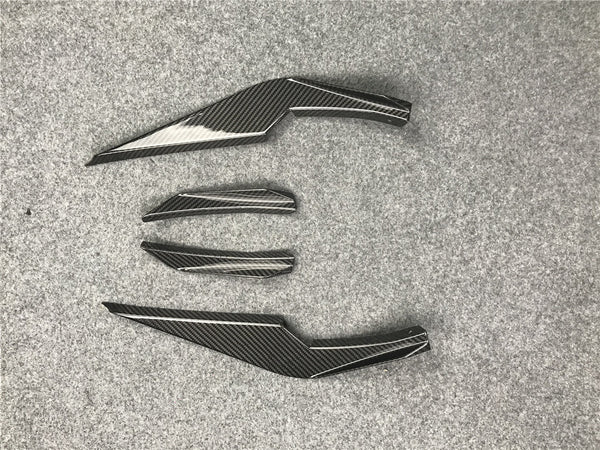 Dry carbon kabul front bumper canards for g82 m4 g80 m3