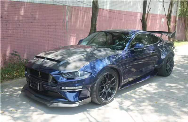 Carbon fiber hood bonnet for Mustang 2015-2020