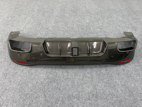 carbon fiber rear diffuser for GLE Class SUV Coupe W167 2020 GLE450 GLE350