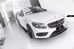 W205 AMG C43 carbon fiber front lip front bumper lip for W205 C43 AMG