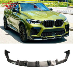 LD dry carbon front lip for F96 X6M perfect fitment guaranteed