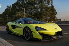 Mclaren 600LT style dry carbon fiber car bumpers body kit upgrade to 540C/570S