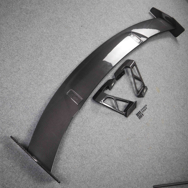 OEM style carbon fiber rear trunk wing for ttrs rear spoiler