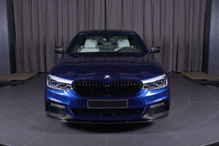 MP style carbon fiber car bumpers body kit front lip for 5series G30