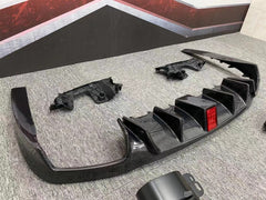 BS Full Body Kit  Front Lip Rear Diffuser Front vent spoiler exhausted tips For W213 E63  AMG