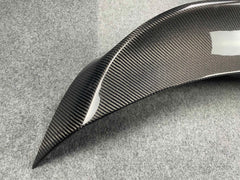 V style carbon fiber rear trunk wing for BMW E93 spoiler