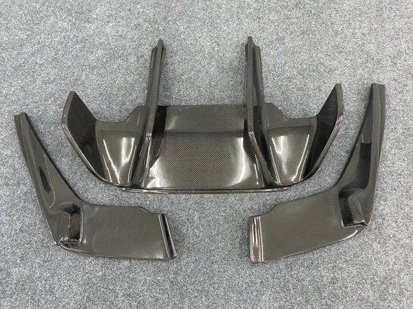 Enlaes style carbon fiber body kits rear diffuser for F12 F13 F06 M6