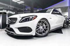 W205 AMG C43 carbon fiber front lip front bumper lip for W205 C43 AMG