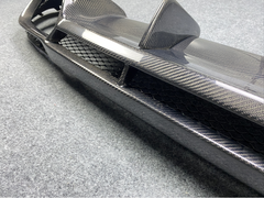 carbon fiber Giulia Rear Bumper Diffuser Spoiler for Alfa Romeo Giulia 2017 2018
