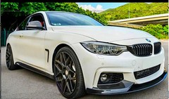 MP style carbon fiber front lip for 2 series F22 F23 M235 front bumper lip