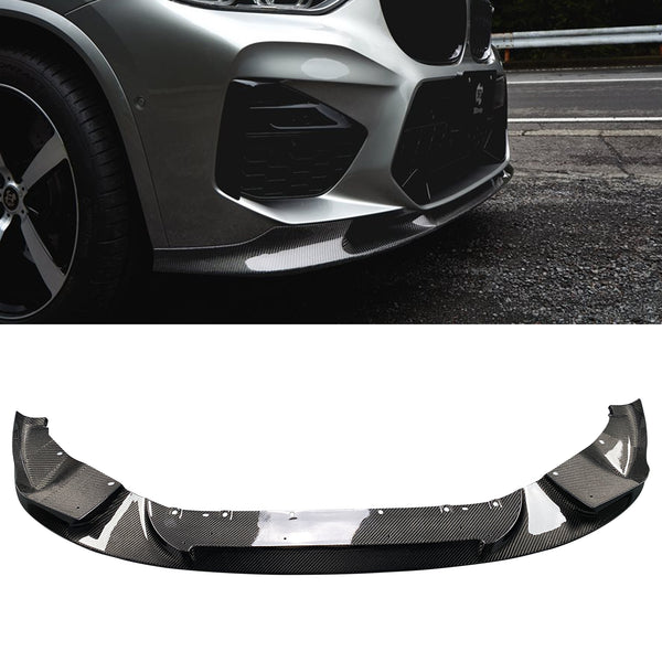 3D style carbon fiber front lip  for F97 X3M F98 X4M