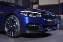 MP style carbon fiber car bumpers body kit front lip for 5series G30