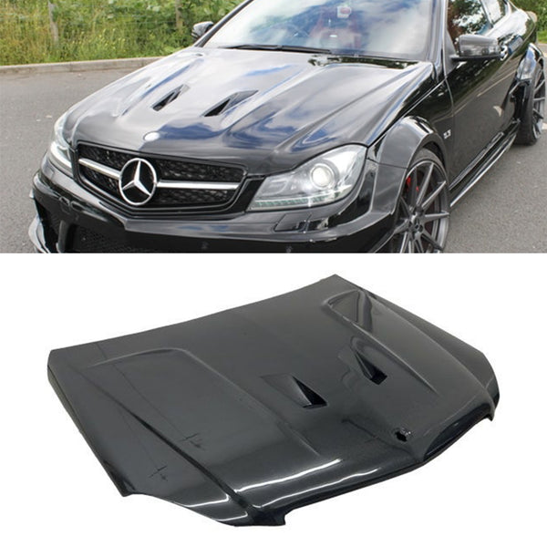 carbon fiber  hood Bonnet for C-class C200 C250 W204 4 doors