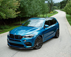 RKP Style Car Styling Carbon Fiber Front Bumper Lip  For X5M X6M F85 F86  Rear diffuser