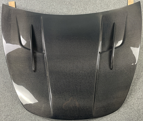 V3 style carbon fiber bonnet hood for Model 3