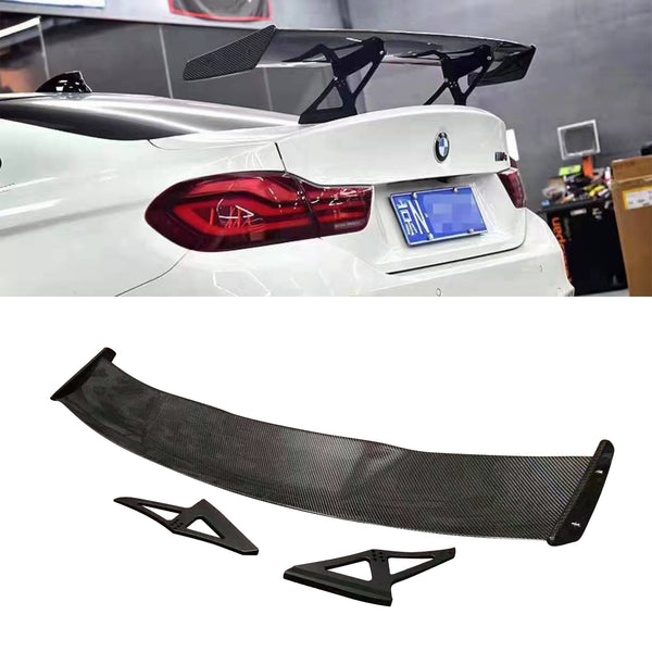 3D style carbon fiber GT rear spoiler for F87 M2 F80 M3 F82 M4