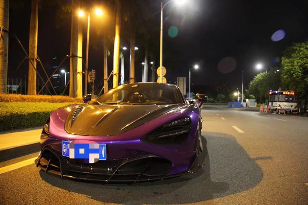 Carbon Fiber Front Lip for Mclaren 720s front splitter