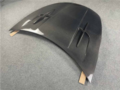 V2 style carbon fiber hood for tesla model 3 carbon  bonnet