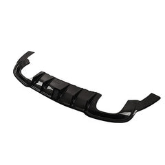 Carbon Fiber Rear Bumper Lip Diffuser with LED Lamp for A3 Sline S3 RS3 Sedan 2017 -2019