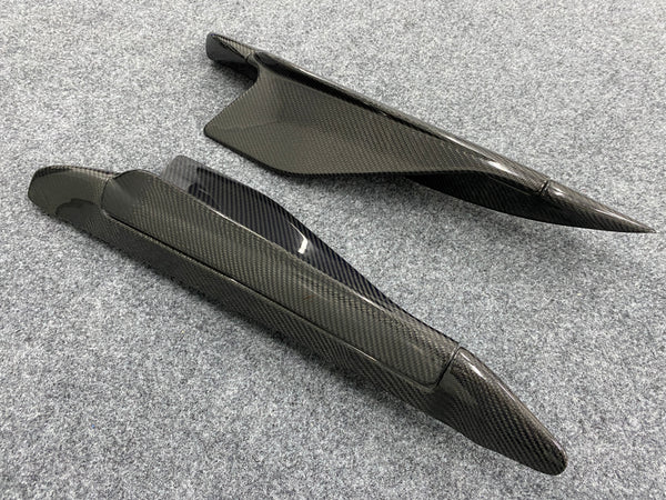 CAPRISTO carbon fiber Side wrap angle for 488 GTB