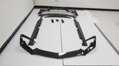 R style car front lip bumper spoiler Carbon fiber front bumper lip for AMG GT GTS