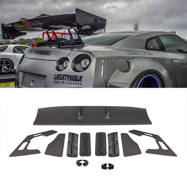LB style carbon fiber rear spoiler fit for R35 09-15