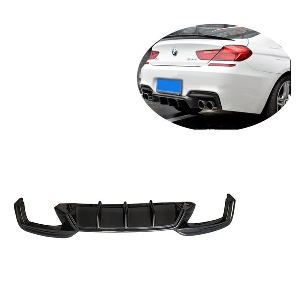 MP Style for F12/F13 M6 F06 M6 Grand Coupe M6 Carbon Fiber Rear bumper Diffuser Lip spoiler  2012-2018
