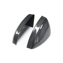 Carbon fiber body kit side mirrors cover for R8 MK3 TT RS Rearview Mirror Shell 2015+