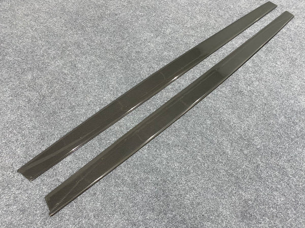 MP style dry carbon fiber side skirts for F82 M4 F80 M3