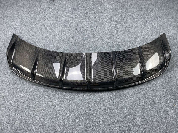 RZ style carbon fiber rear diffuse and rear corners for  model 3