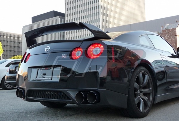 Tommy kaira style carbon fiber rear bumper  spoilerwing for GTR R35