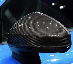 Carbon fiber body kit side mirrors cover for R8 MK3 TT RS Rearview Mirror Shell 2015+