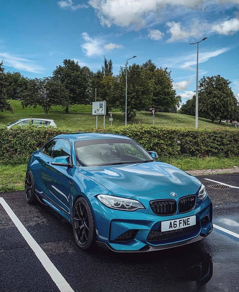 Dry carbon fiber BMW MP front lip for F87 M2