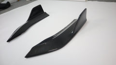 Q60 Carbon fiber rear bumper corners
