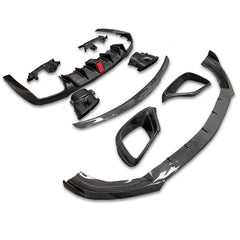 BS Full Body Kit  Front Lip Rear Diffuser Front vent spoiler exhausted tips For W213 E63  AMG