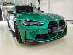 MP style Dry carbon fiber front lip for G80 M3 G82 M4  front bumper lip