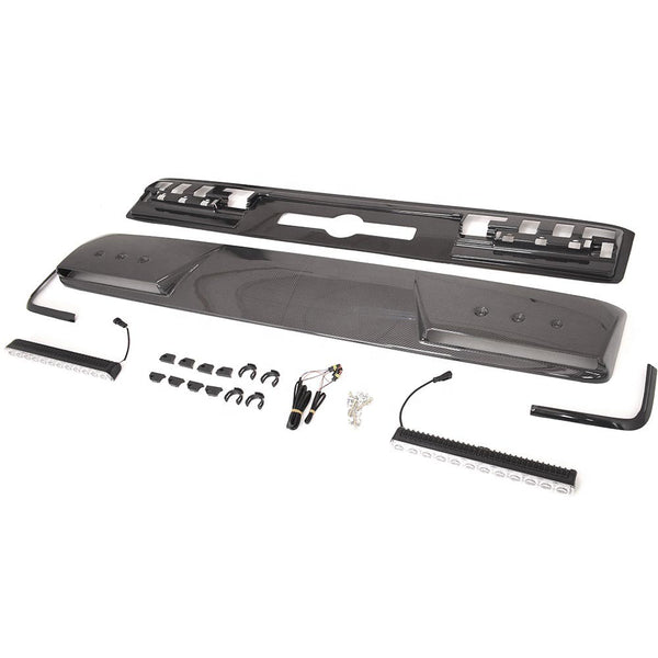 Dry carbon G class front roof with light  for W464 W463 G500 G63 G350 carbon fiber roof wing