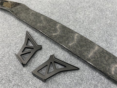 V style carbon fiber rear spoiler wing for LP610 Huracan LP580 perfect fitment high quality