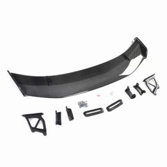 GT4 style rear carbon spoiler for Cayman 718 boxster 981 rear wing