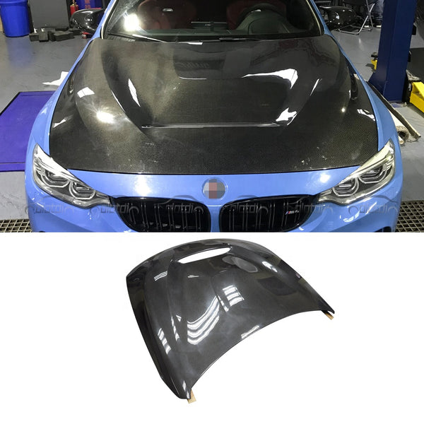 One Side  GTS Style regular Carbon Fiber Hood Bonnet for F80 F82 F83 M3 M4