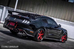Rear Spoiler Carbon Fiber Mus tang GT 500 wing
