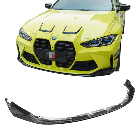 MP style Dry carbon fiber front lip for G80 M3 G82 M4  front bumper lip