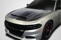 Style carbon fiber Engine Hood for Dodge Charger Bonnet